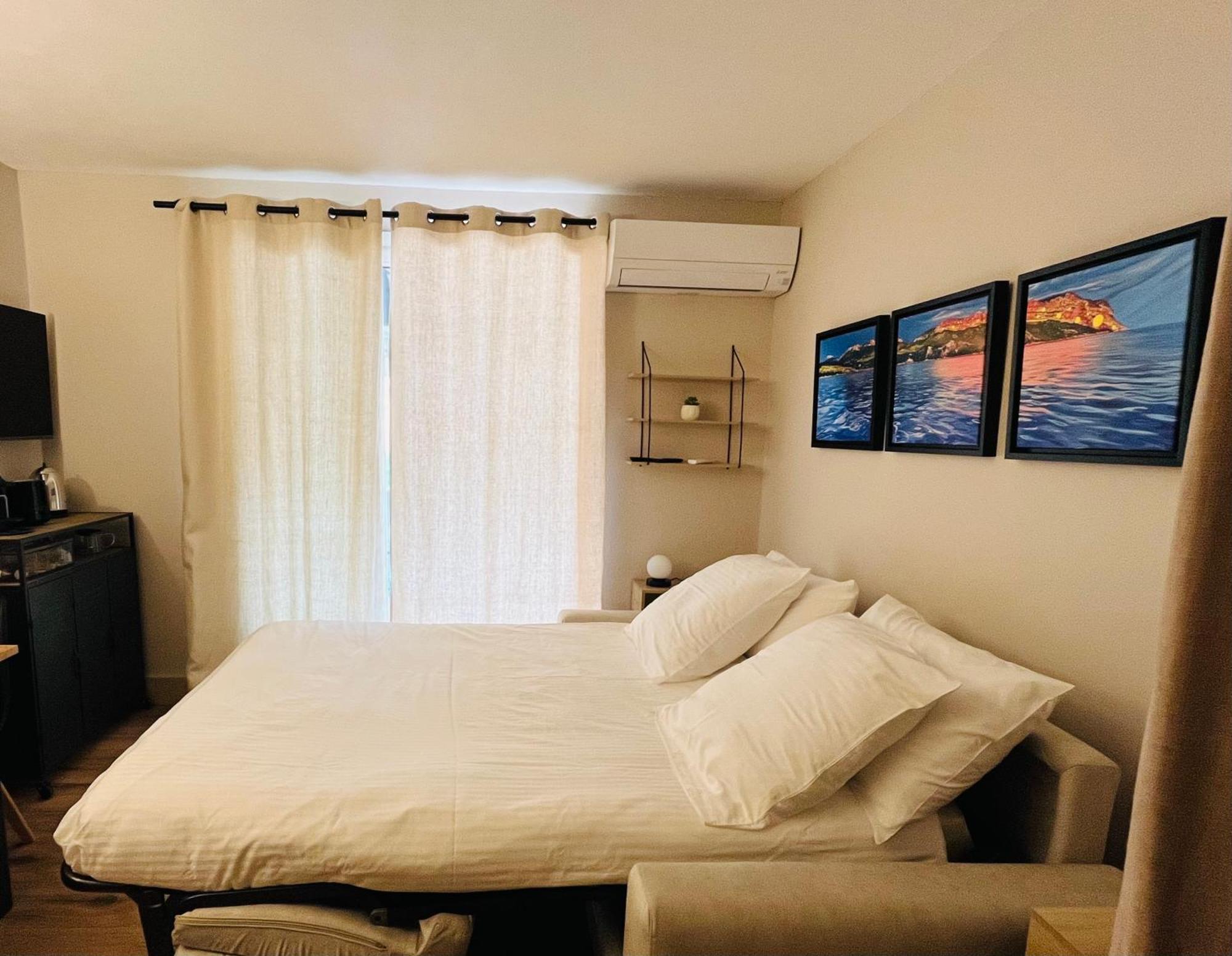 Studio Cosy En Bord De Mer سا سيرْ سور مير المظهر الخارجي الصورة